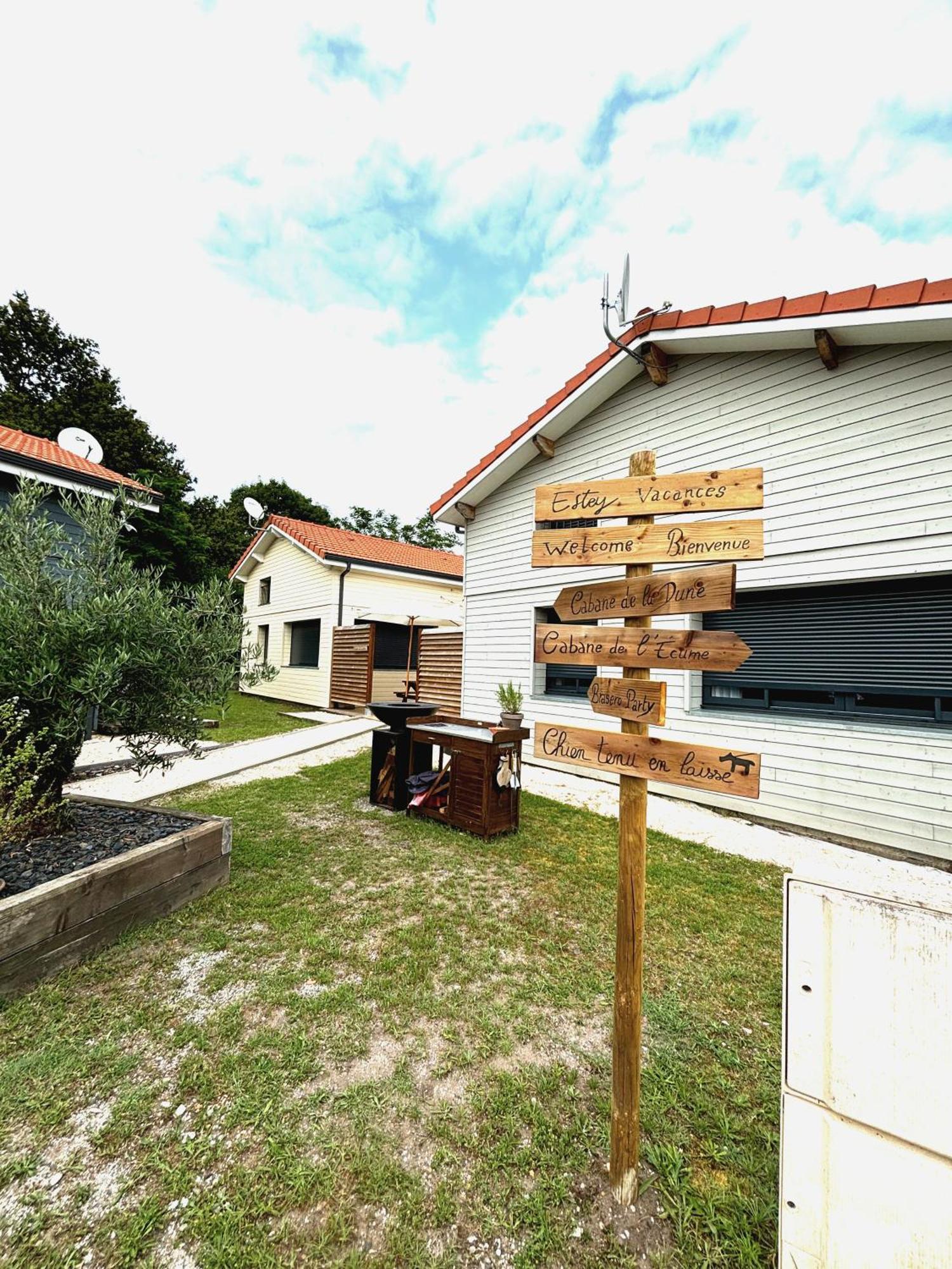 Les Cabanes De L'Airial Ecume 安德诺莱斯贝恩 外观 照片